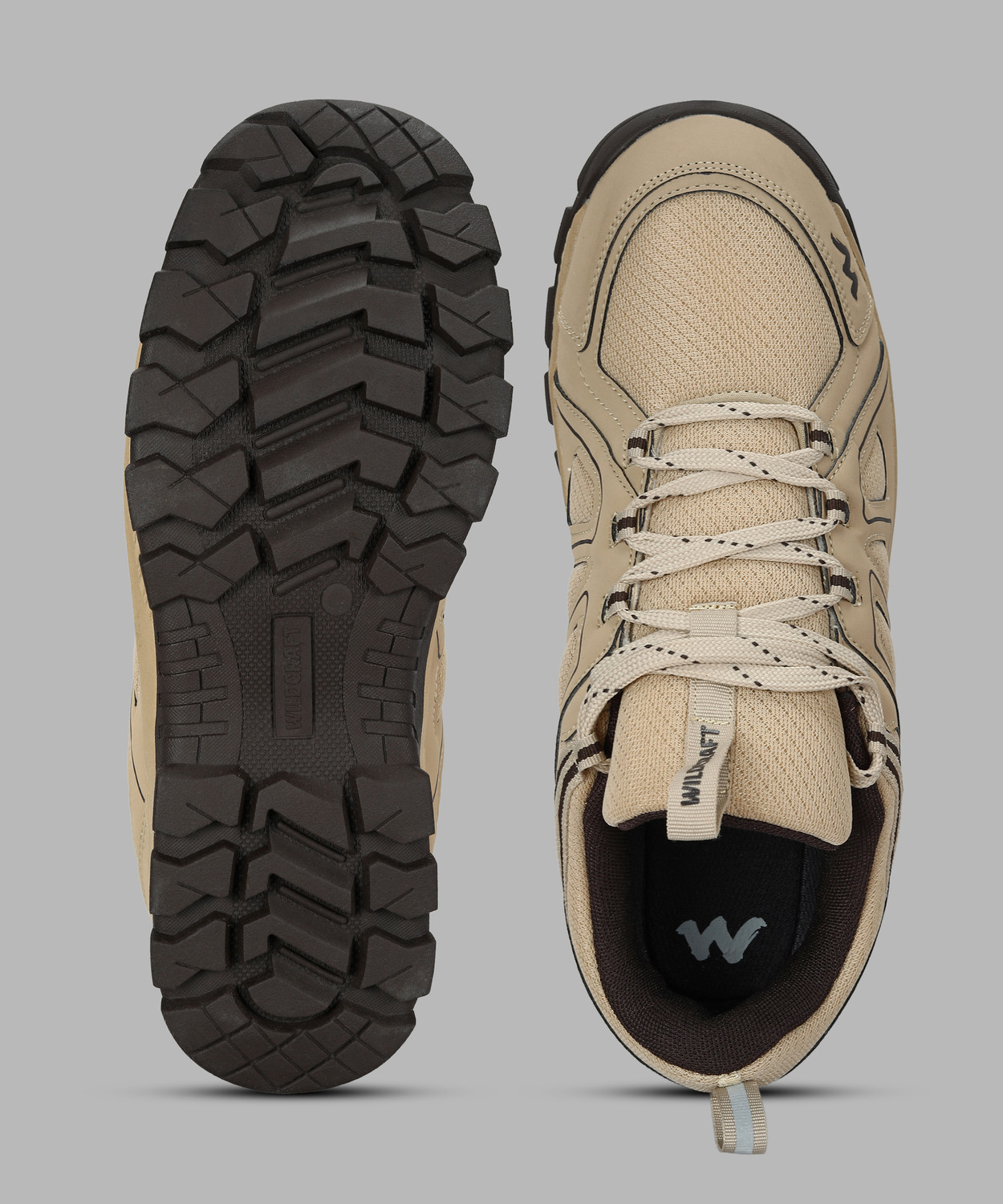 Image of Wildcraft Men Outrider 3 LA, Outdoor Shoe, Khaki, 8 Outdoors For Men