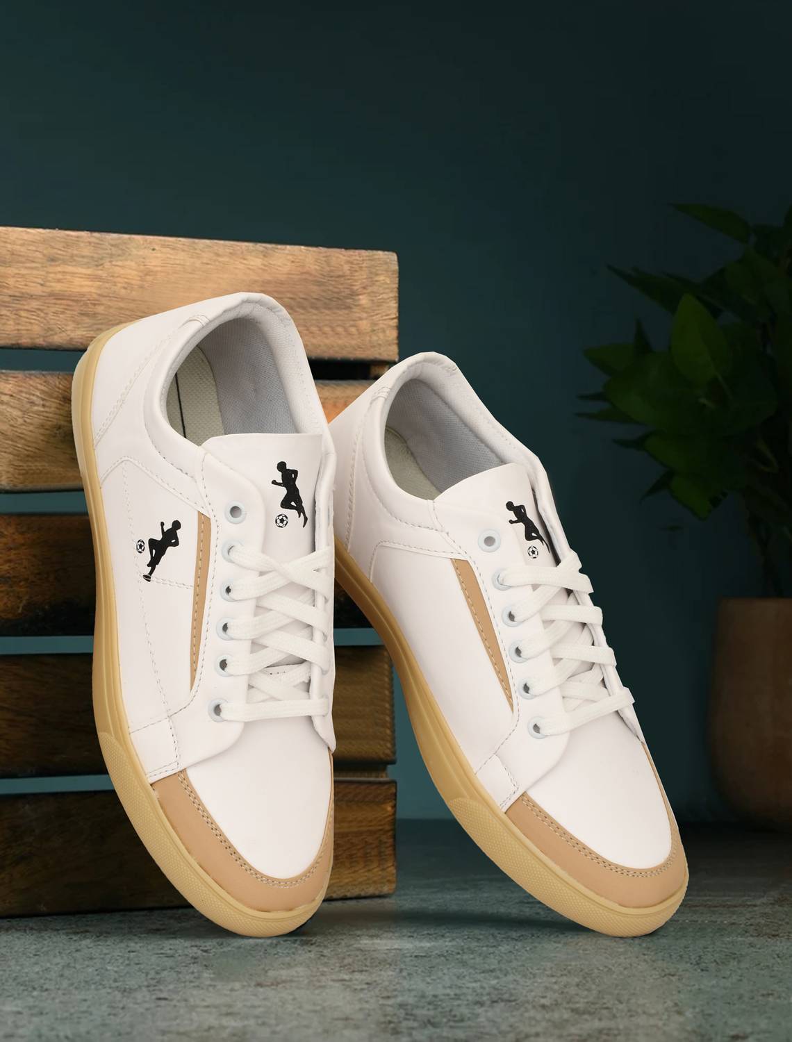 blueblaster White Sneaker Shoes For Men - Image 2