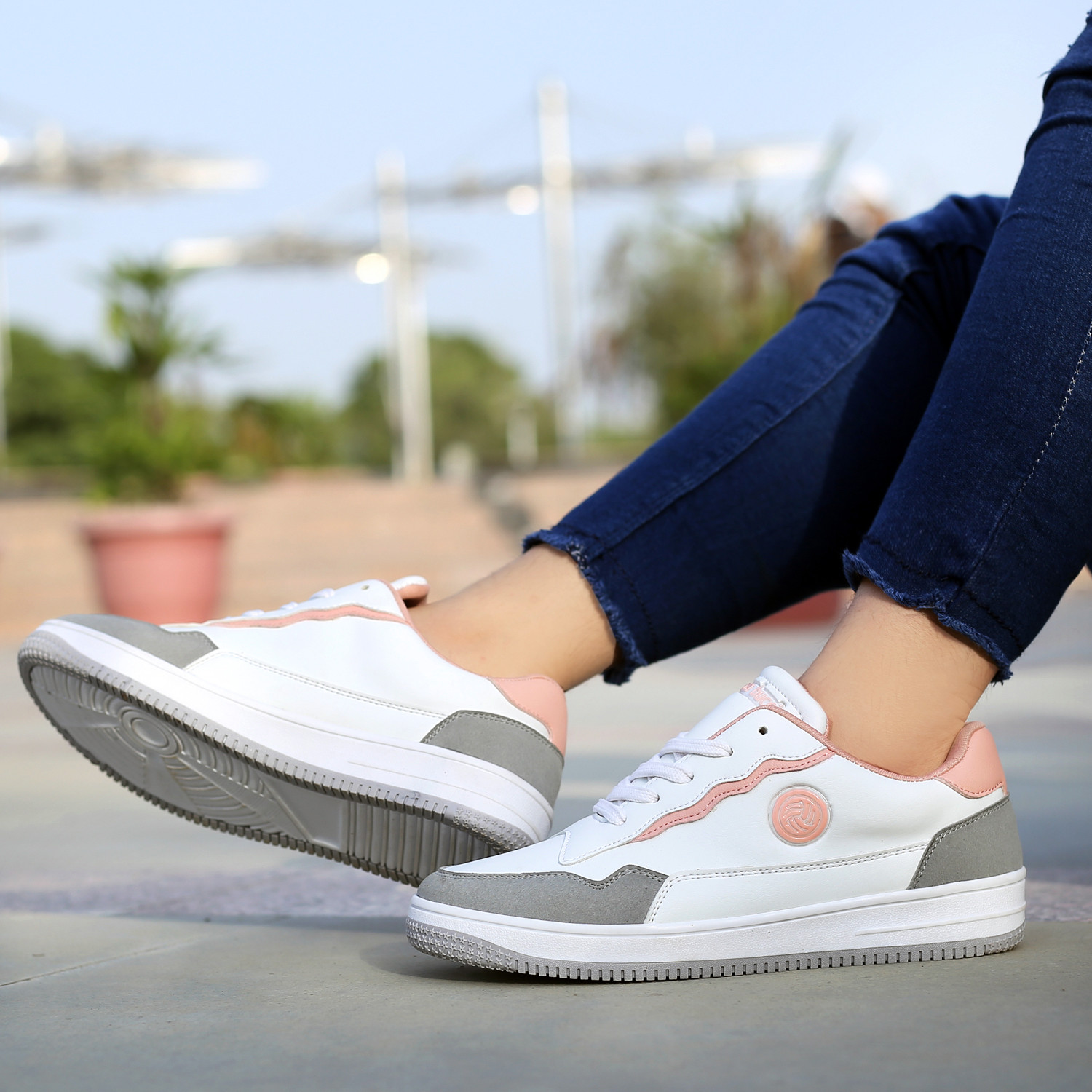 Image of bacca bucci INFINITY Low Top Flat Sole Fashion-Forward 's Sneakers for Any Occasion Sneakers For Women
