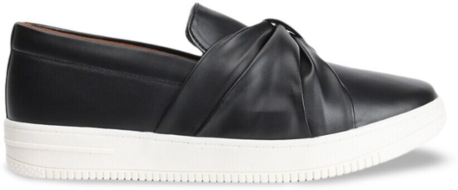 Image of Roadster Women Textured Casual Slip-On Sneakers Sneakers For Women