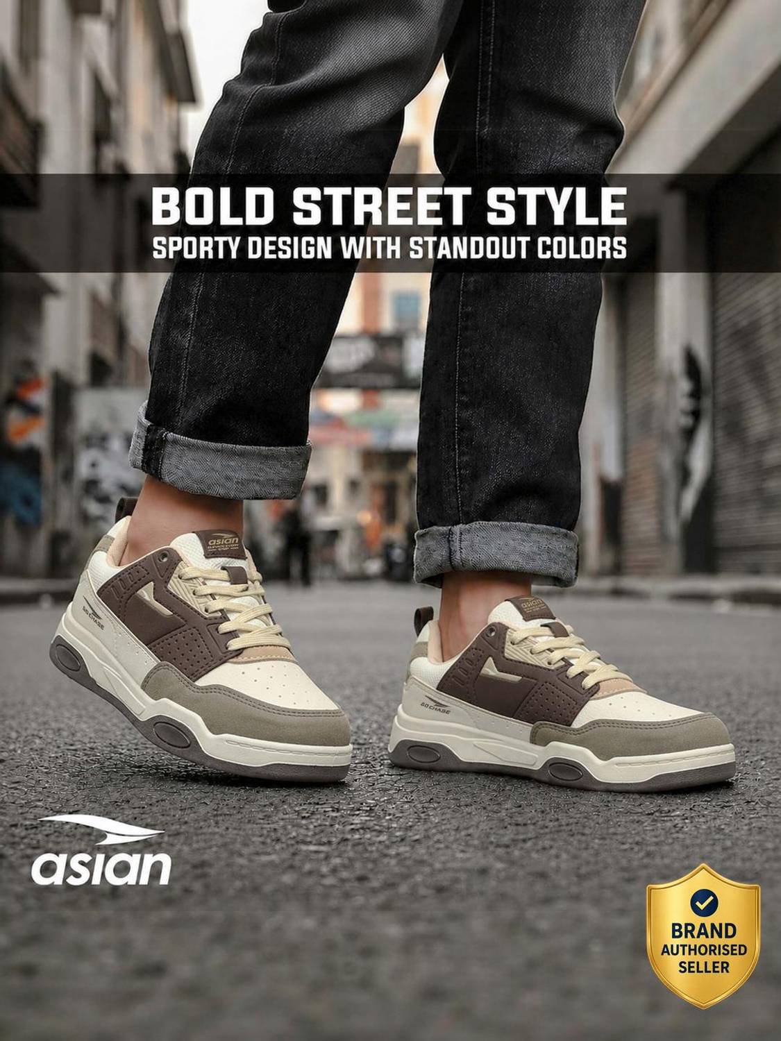 asian Vegas-01 Chunky Sneakers for Men