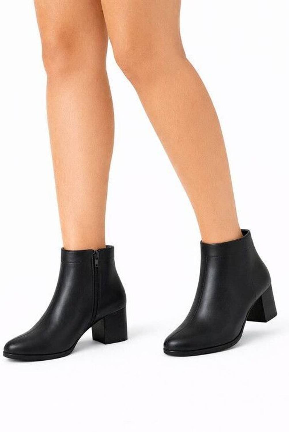 DIFEET Women Black Boots - Image 3