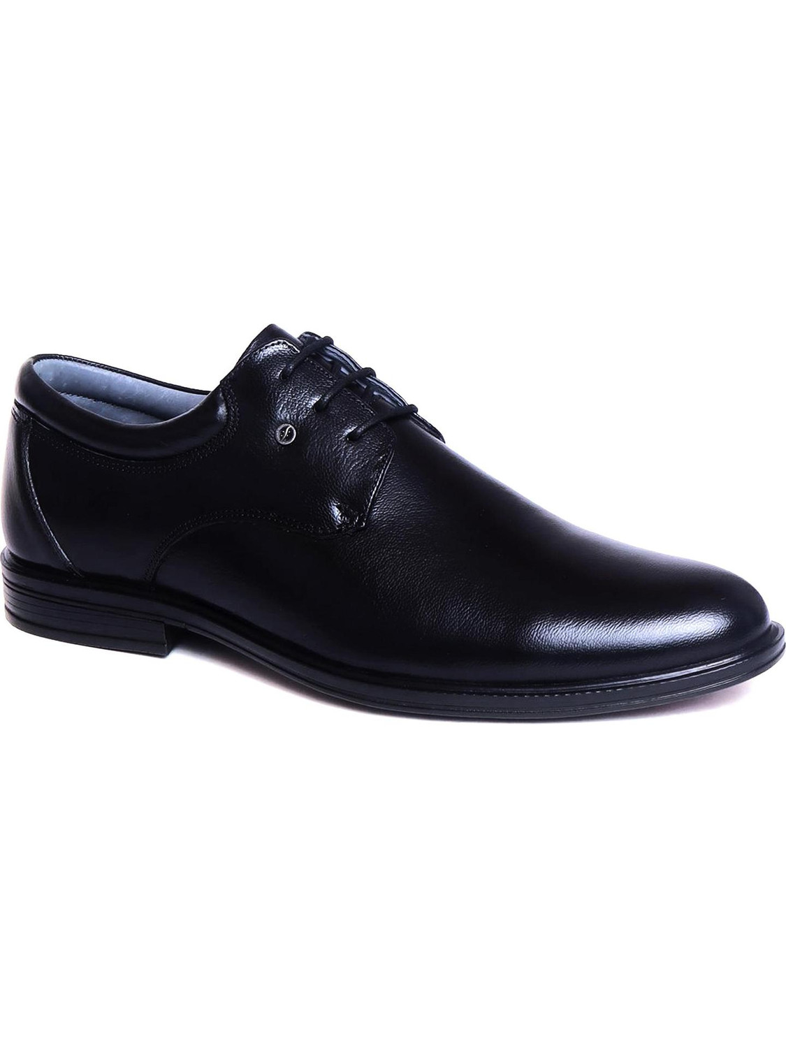 Image of Zoom Shoes Genuine Leather Formal Shoes for Men AP1185 |Memory Cushioned Insole| Anti Slip| Derby For Men (Black, 7)