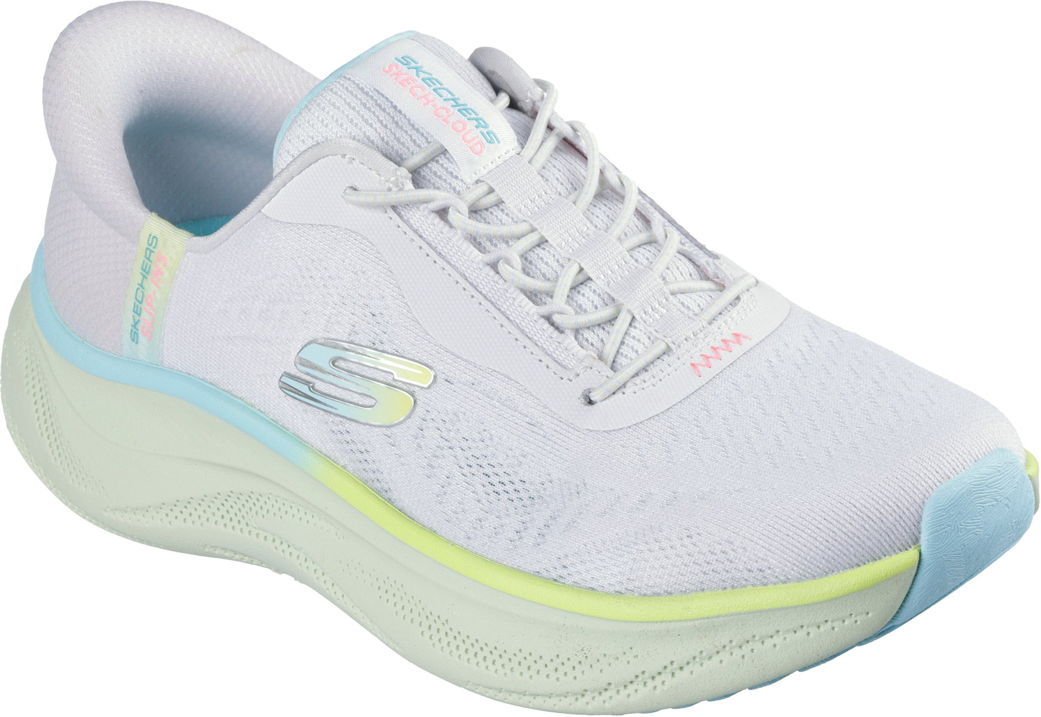 Image of Skechers SKECH CLOUD-PERFECTLY PLUSH Casuals For Women (Multicolor, 6)
