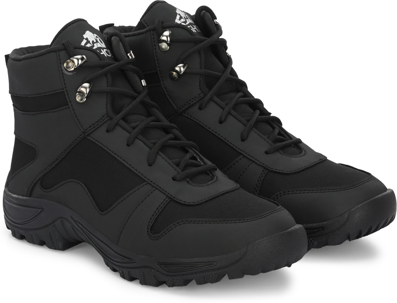 Image of leo's Fitness shoes Leo Waterproof Non-Slip Lightweight Outdoor Mid Top Ankle Boots Hiking & Trekking Shoes For Men