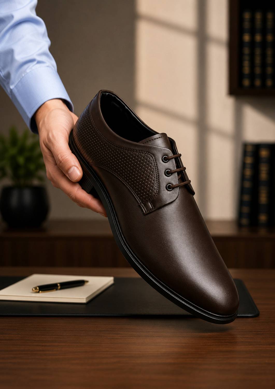 Averatto Blak Party wear II Office wear formal shoe for mens ( A9943) Lace Up For Men