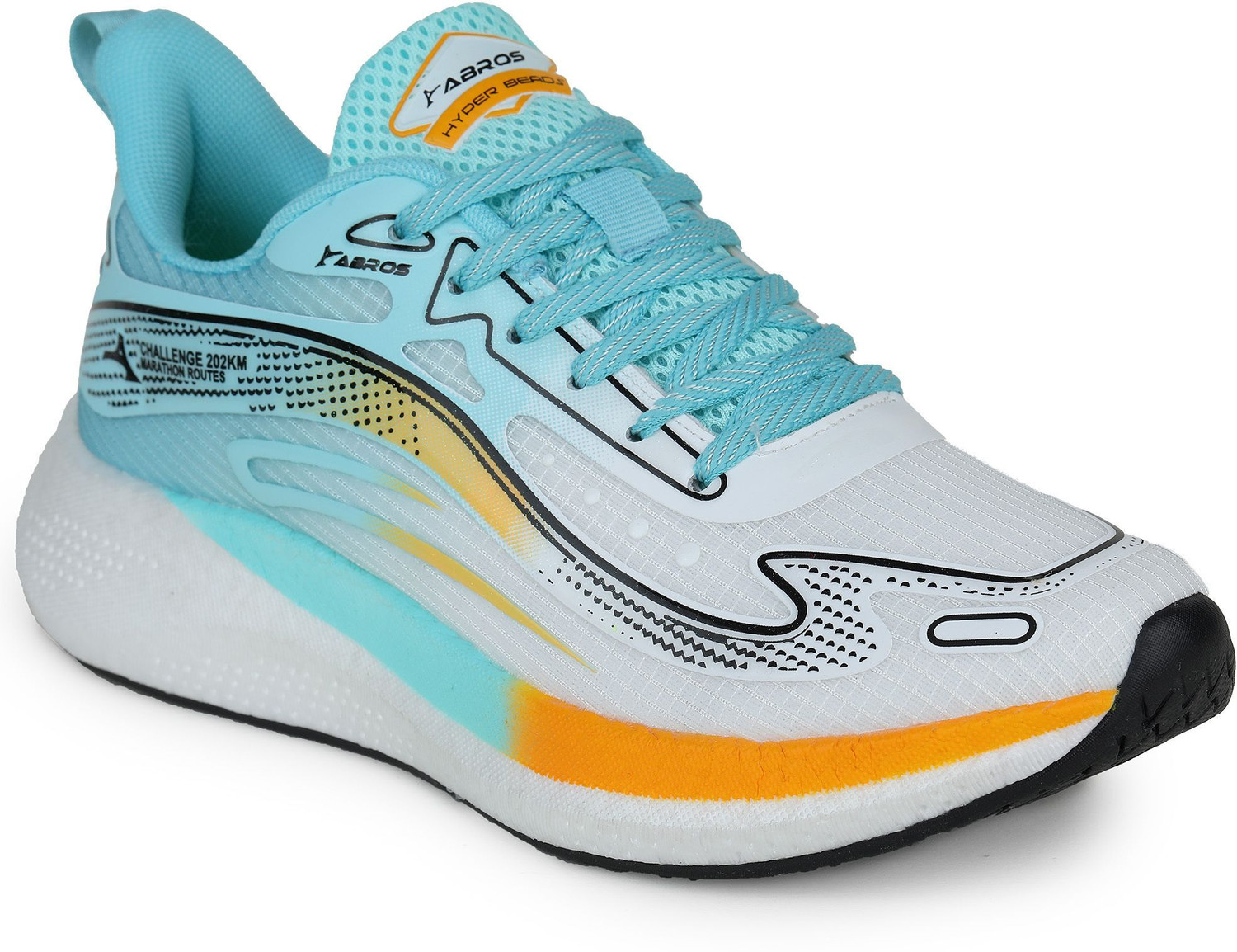 Image of Abros BRASCO ETPU Athleisure Cultured Round-Toe Shape & Hyperbeads Technology Walking Shoes For Men