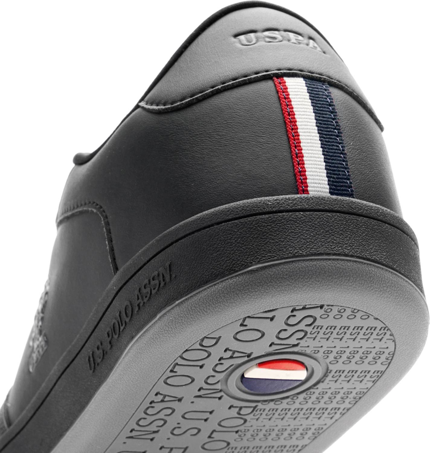 U.S. POLO ASSN. Men Black Sneakers - Image 5