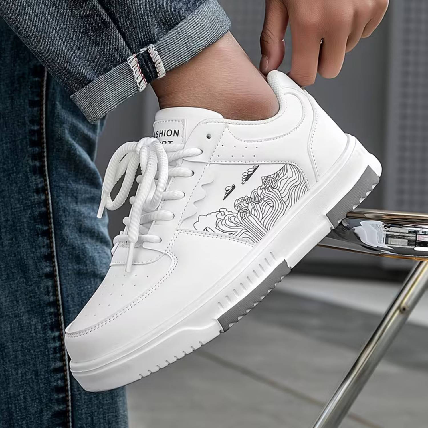 ROASTER Original Men's Casual Sneakers - Image 4