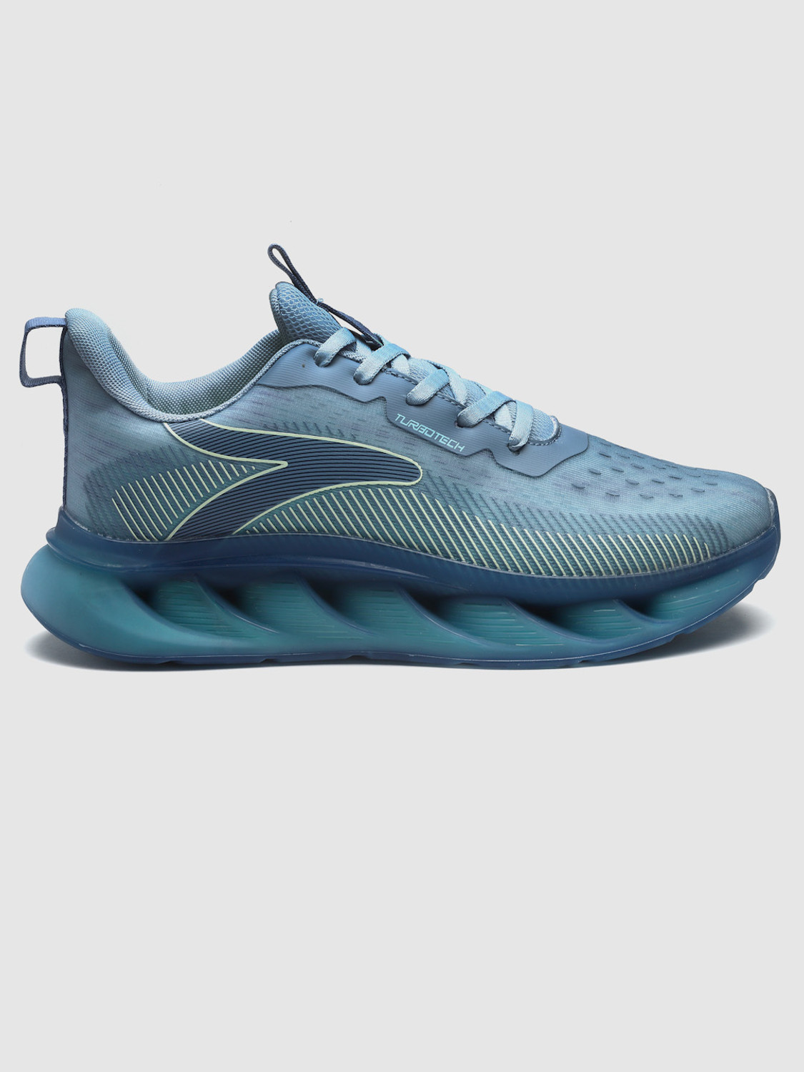 Image of action Athleo N-2002 Lightweight Comfortable Trendy Breathable Sports Lace-Up Running Shoes For Men