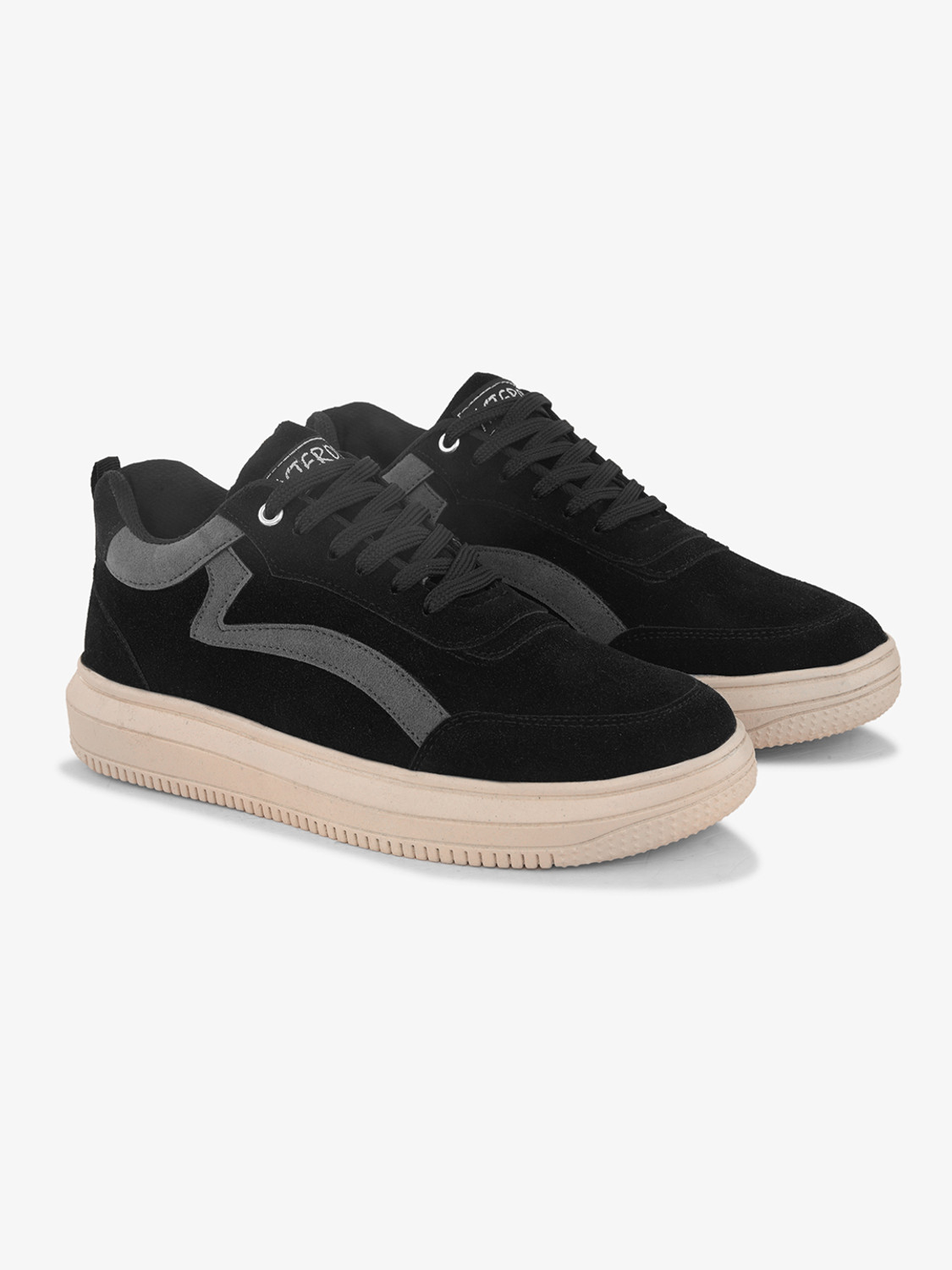 Image of ASTEROID ASTEROID Premium Colorblock Men's Casual Partywear Sneakers Black Shoes Sneakers For Men