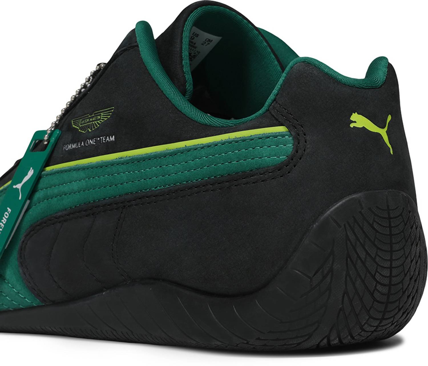 PUMA Aston Martin F1 Speedcat Sneakers (Black) - Image 4