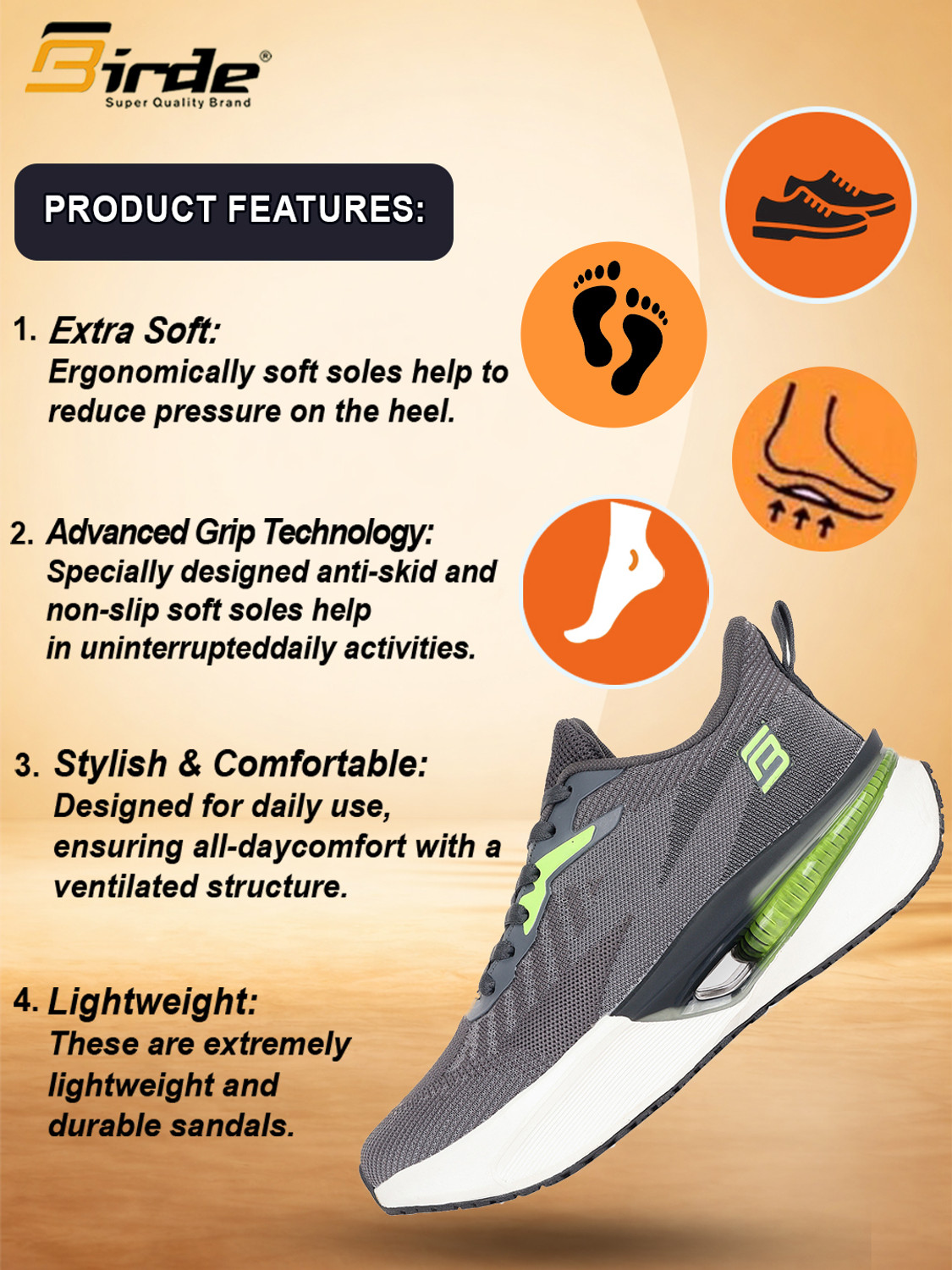 Image of Birde Running Shoes For Men