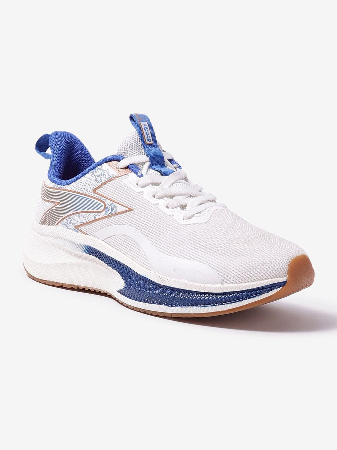 Image of action Athleo BULLET-232 Stylish Lightweight Comfortable Trendy Sports Lace-Up Running Shoes For Men