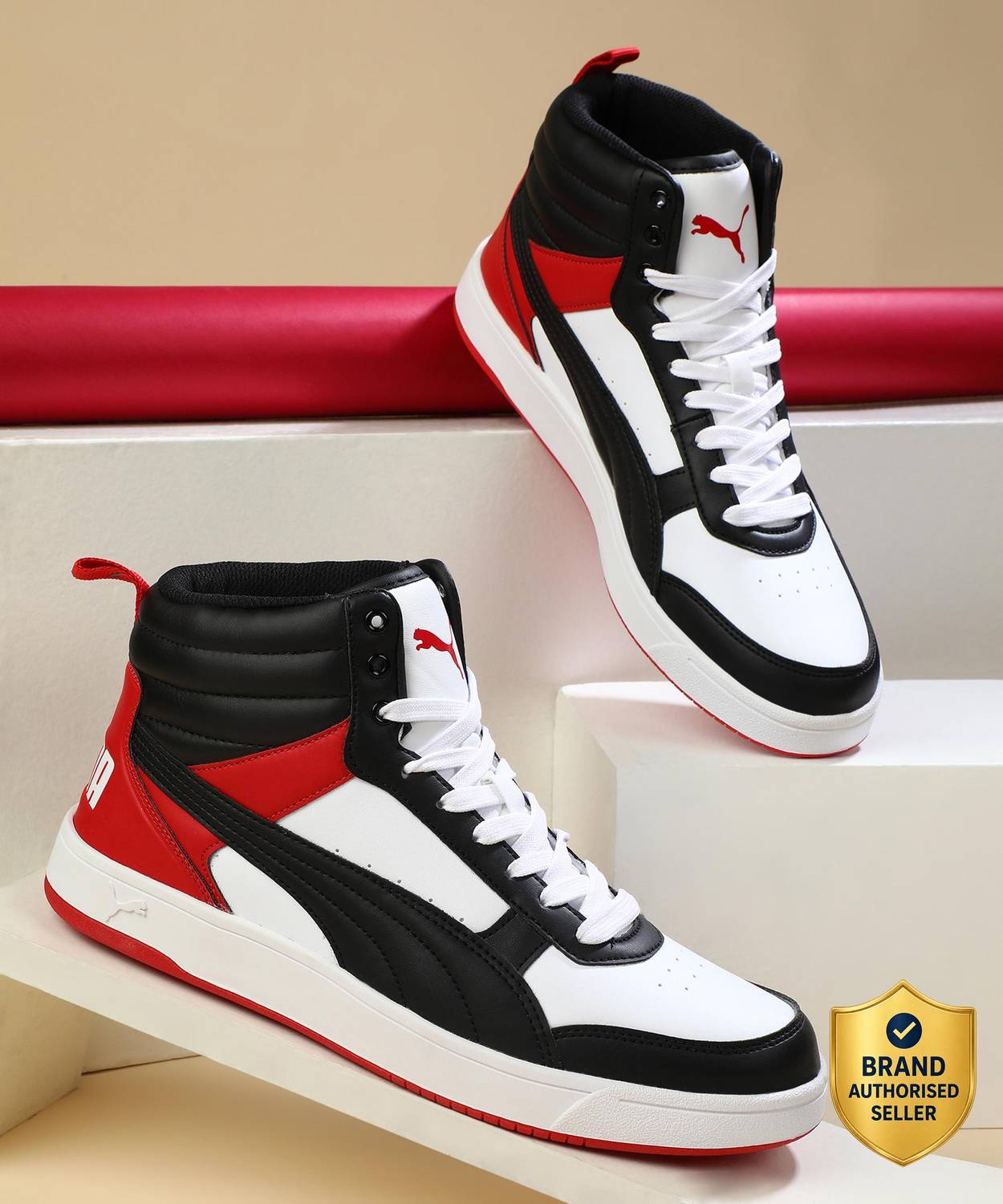 PUMA Vegas High Tops Men's Shoes Multicolor