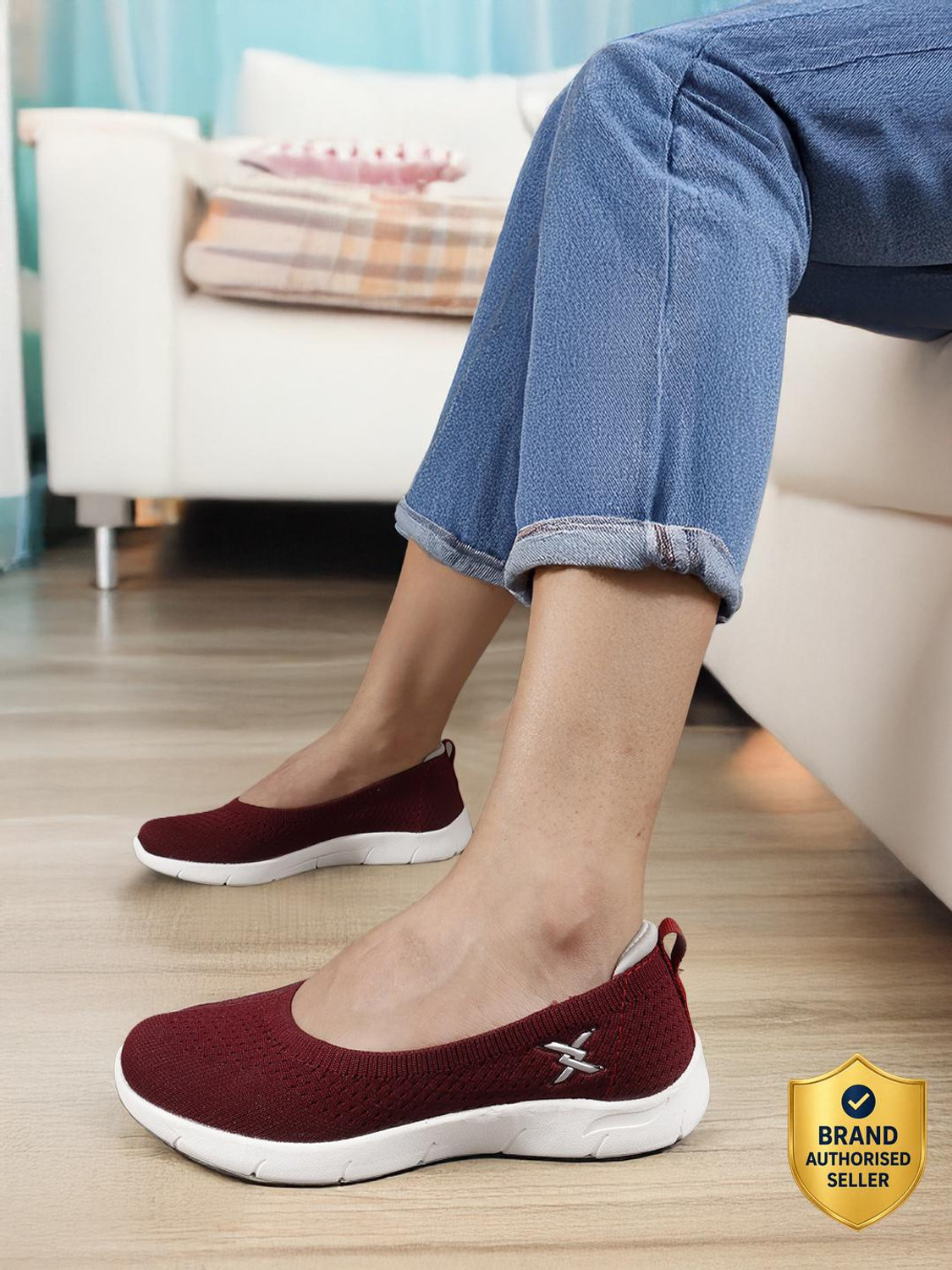 Image of CARLTON LONDON Women's Lightweight Slip-On Comfort Shoes Casuals For Women