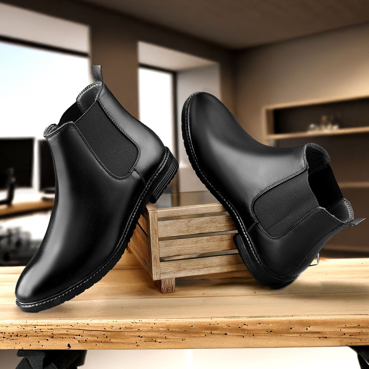 Image of ERIX chelsea boots for men Boots For Men