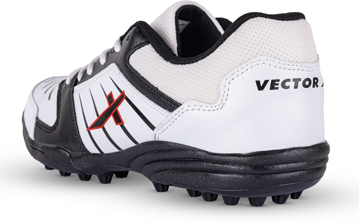 Image of VECTOR X Striker Synthetic Leather Upper & Mesh | PVC & Rubber Sole Allrounder Cricket Shoes For Men