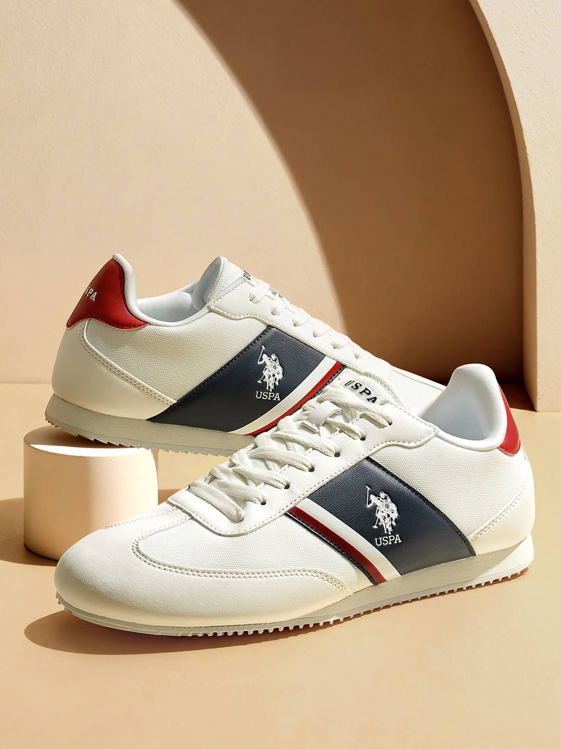 U.S. POLO ASSN. ADLER 5.0 Sneakers White Men