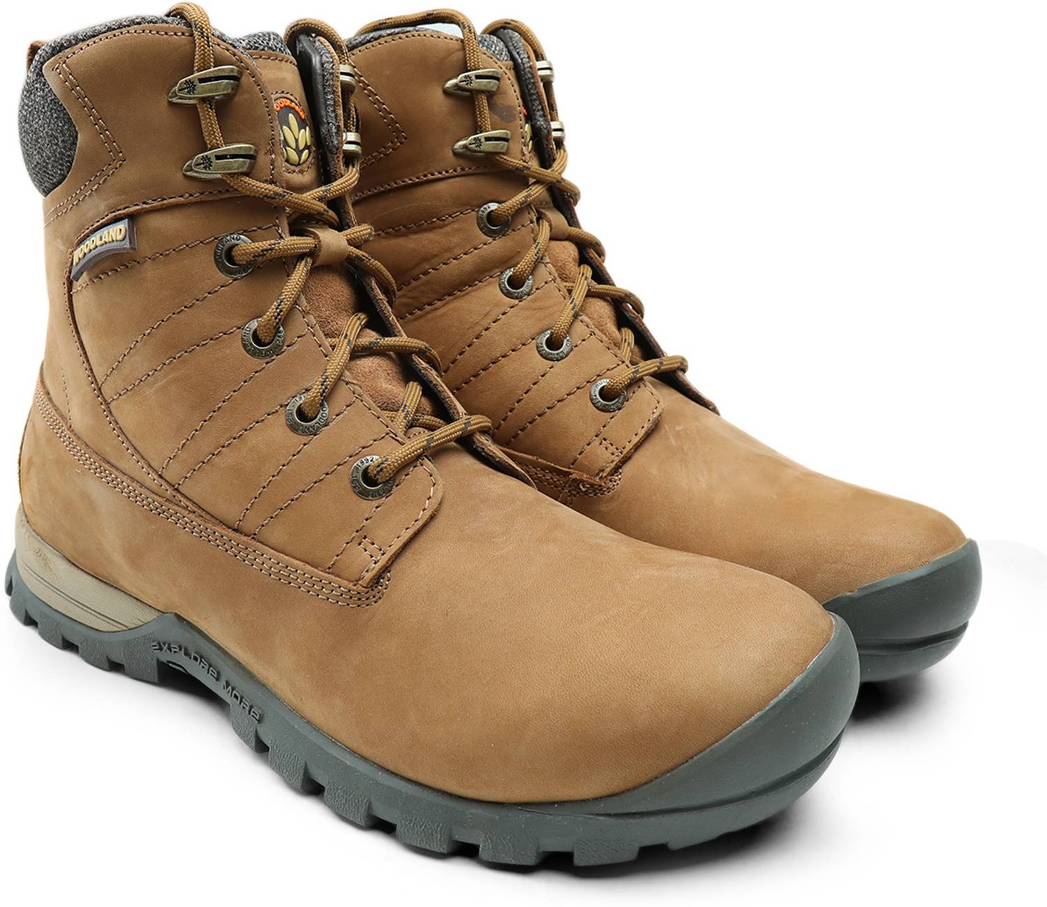 WOODLAND Men's Outdoor High Ankle Boots - Image 4