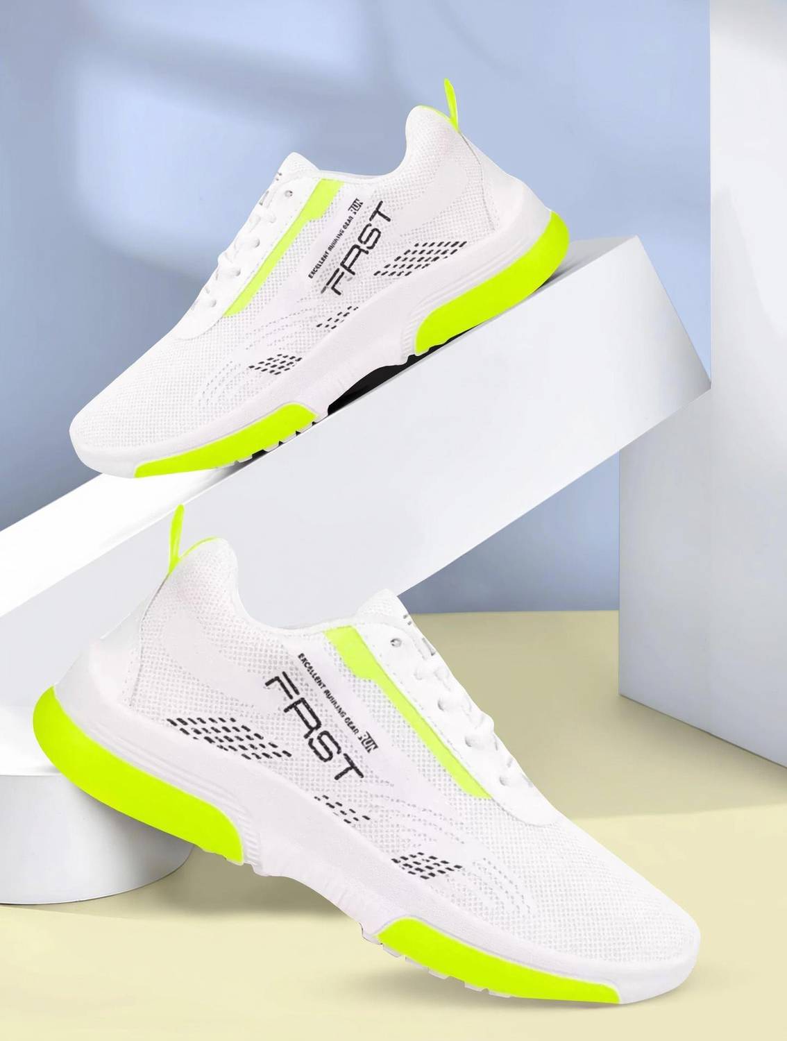 HOTSTYLE FAST Trendy Sneakers For Men White
