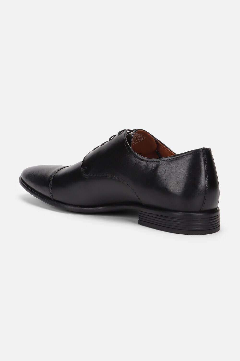 Image of LOUIS PHILIPPE Premium Leather Breathable Anti-Slip with Heel Formal Derby For Men