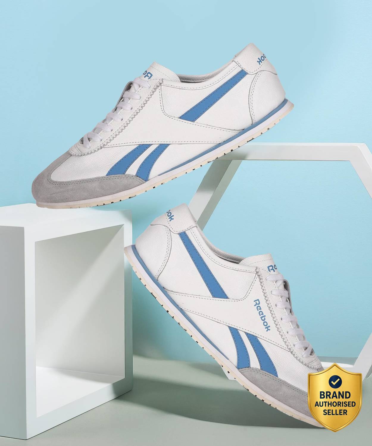 REEBOK Super Club Men White Shoes - Image 1