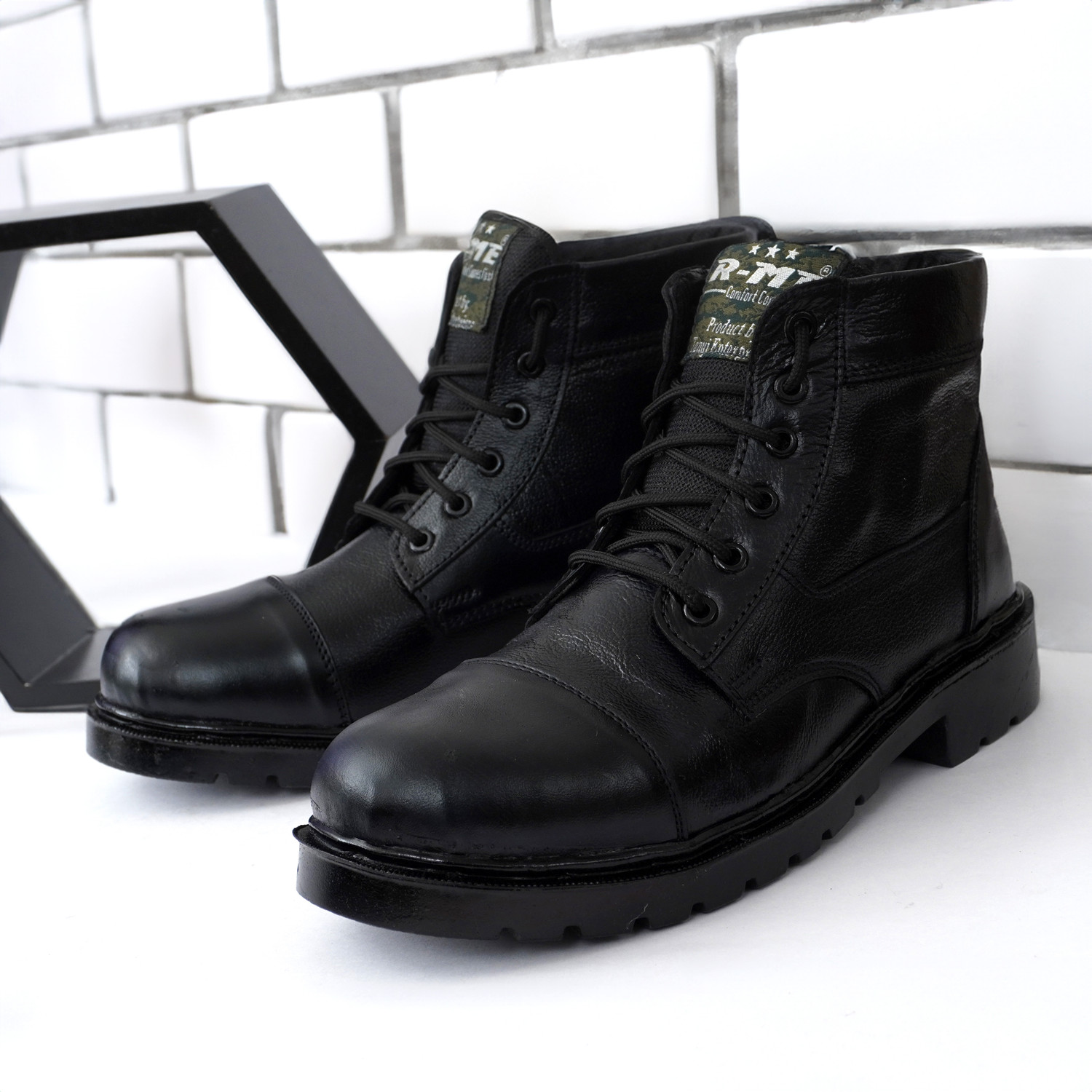 Image of R-ME DMS / Police /NCC /Army Boots /Casual Boots For Men /Hiking and Trekking (Black) Boots For Men