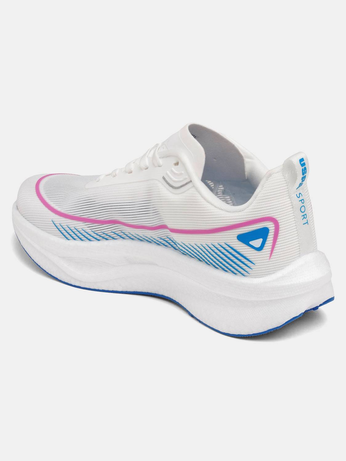 U.S. POLO ASSN. Men's White Running Shoes - Image 5