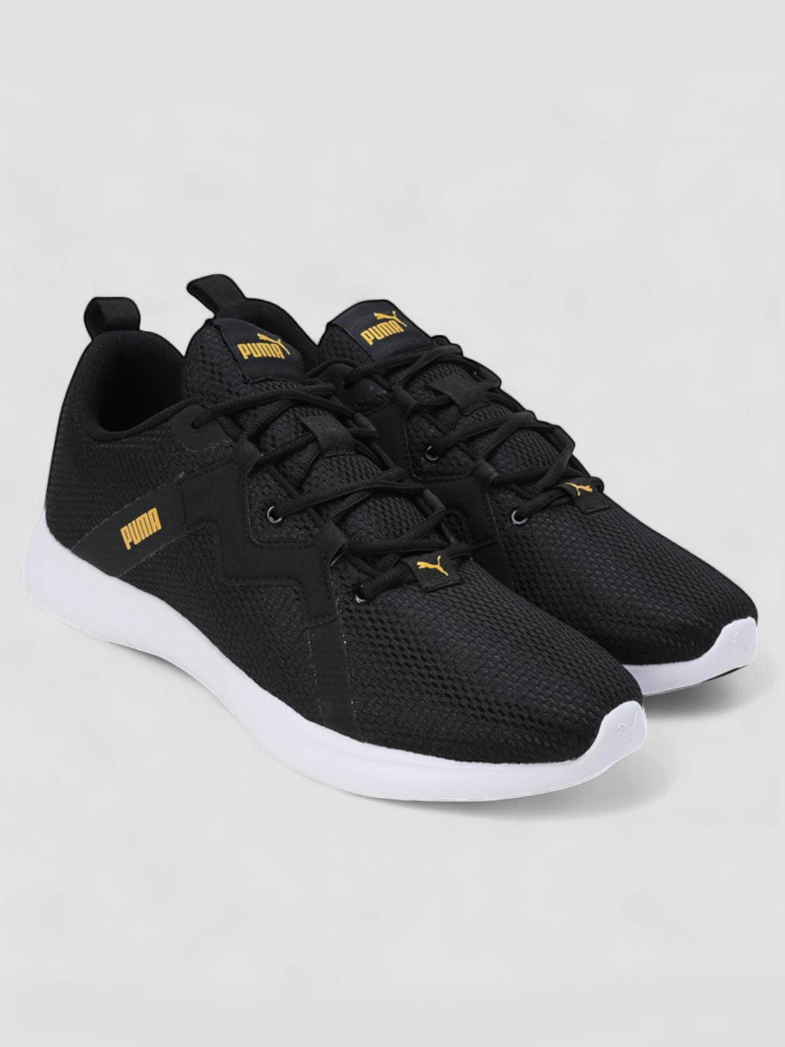 PUMA Softride Victoride Black Walking Shoes For Men - Image 4