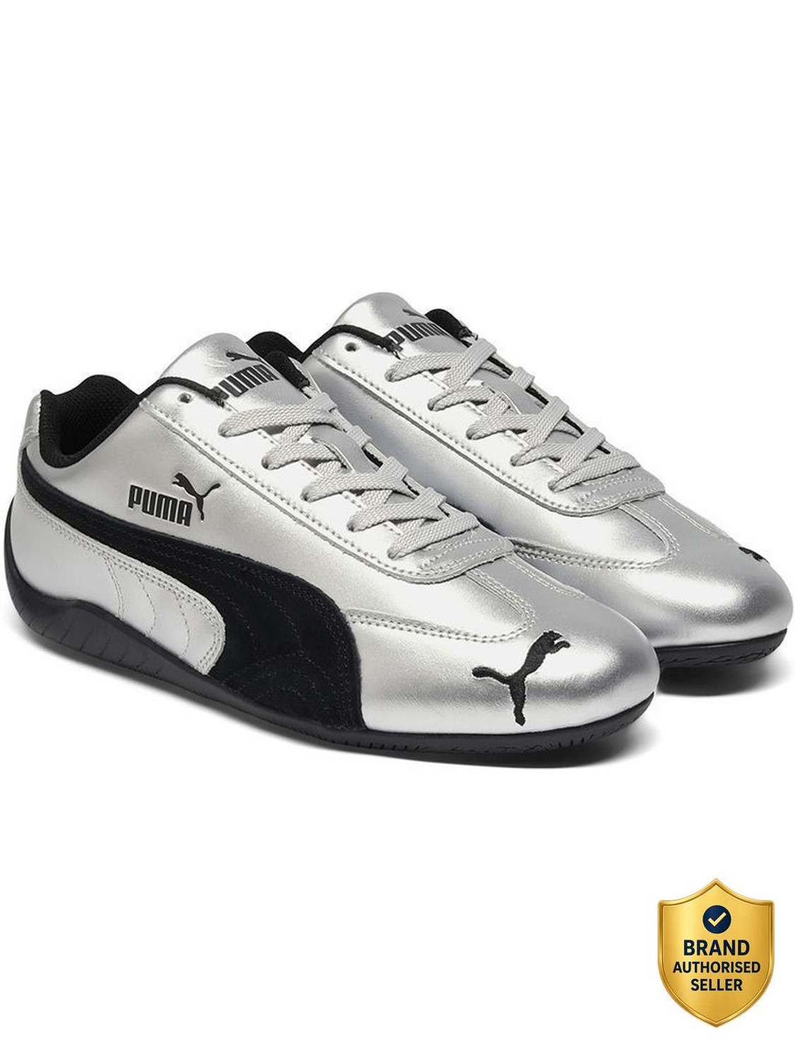 Image of PUMA Speedcat Metallic Sneakers For Unisex