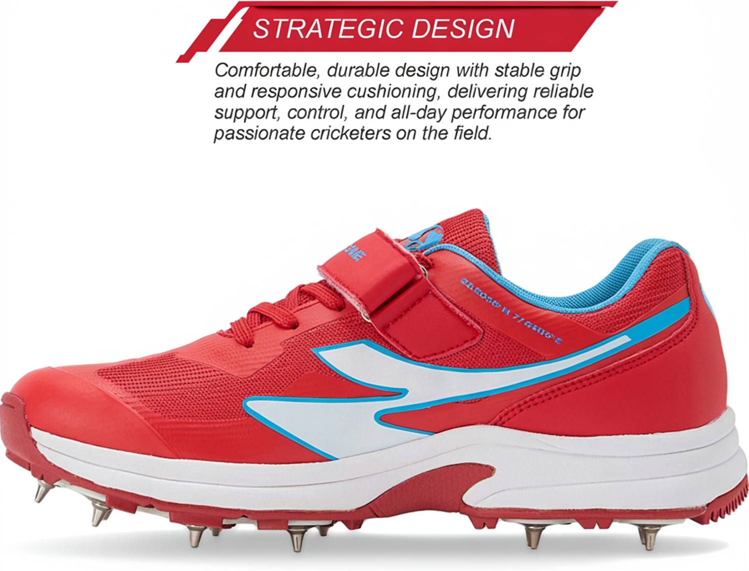 Image of SG Vortex Spikes Cricket Shoes For Men