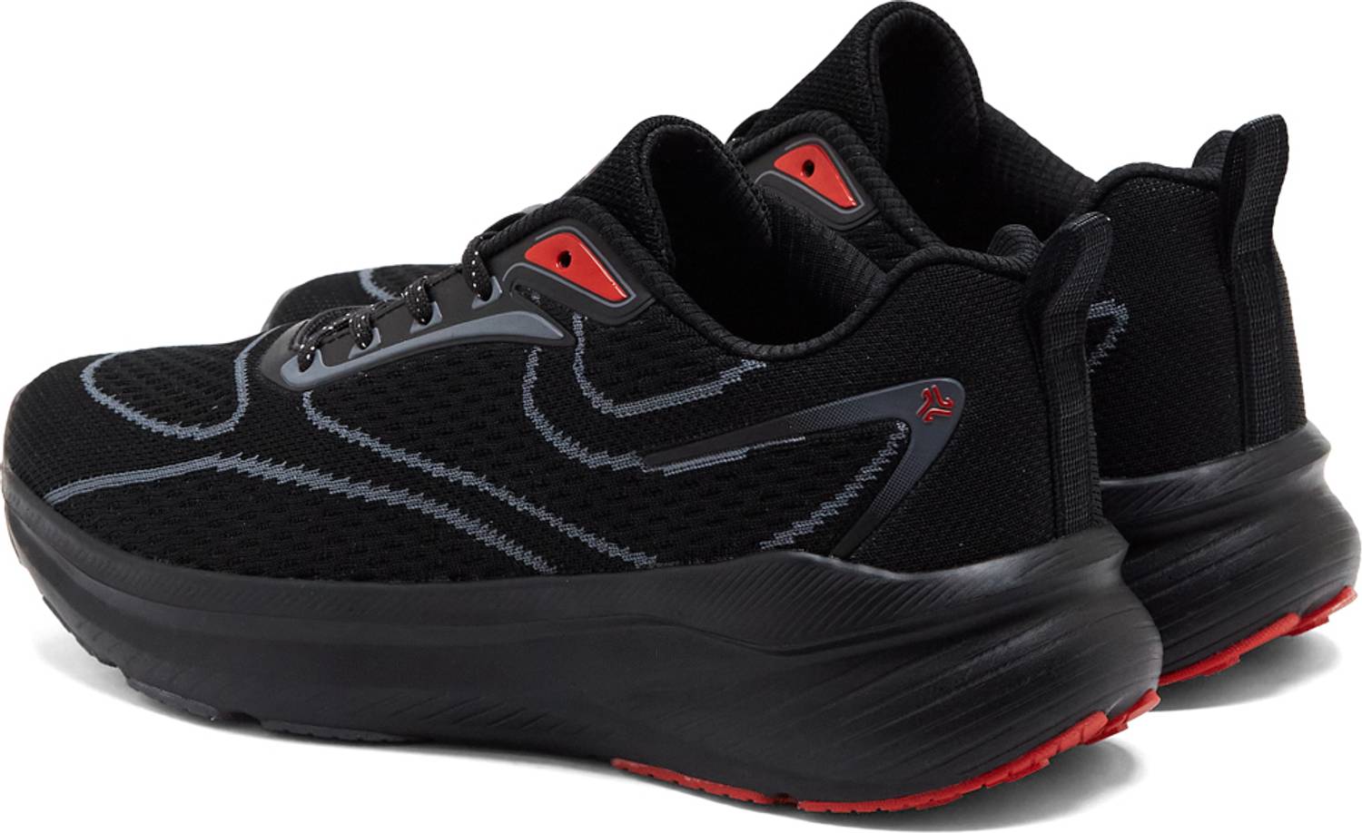 CAMPUS KRIVO Men's Black Running Shoes - Image 3