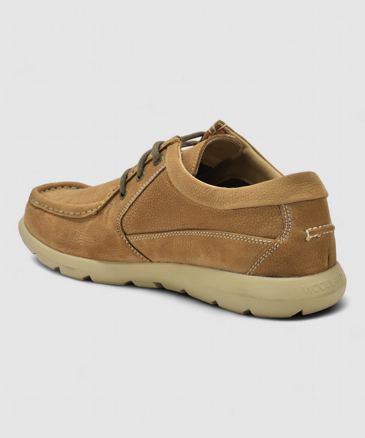Image of WOODLAND Lace Up Lightweight Breathable Comfortable Daily Use Casuals For Men