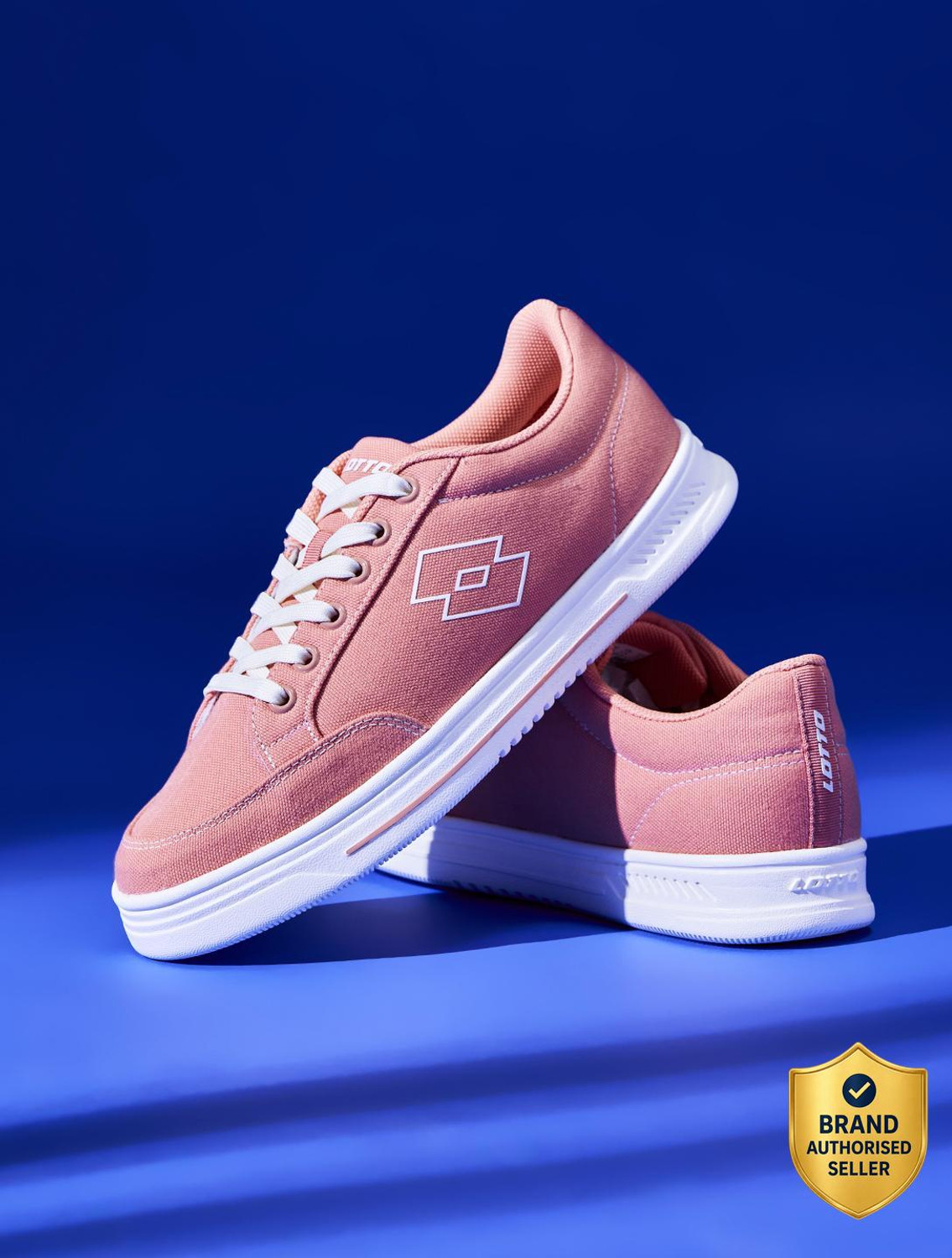 Image of LOTTO Strada Vele Sneakers For Women (Pink, 5)