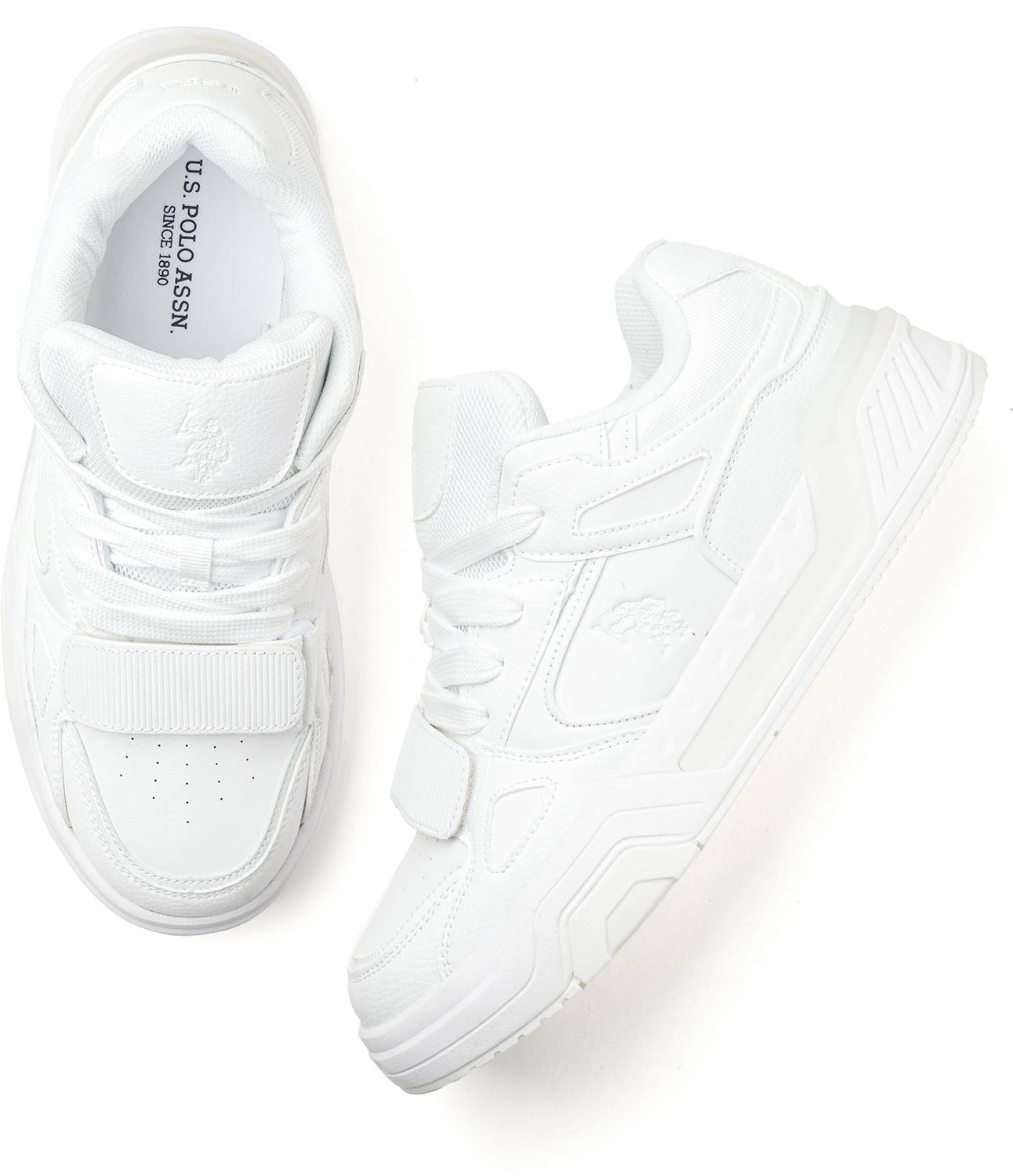 U.S. POLO ASSN. MARK White Sneakers For Men - Image 2