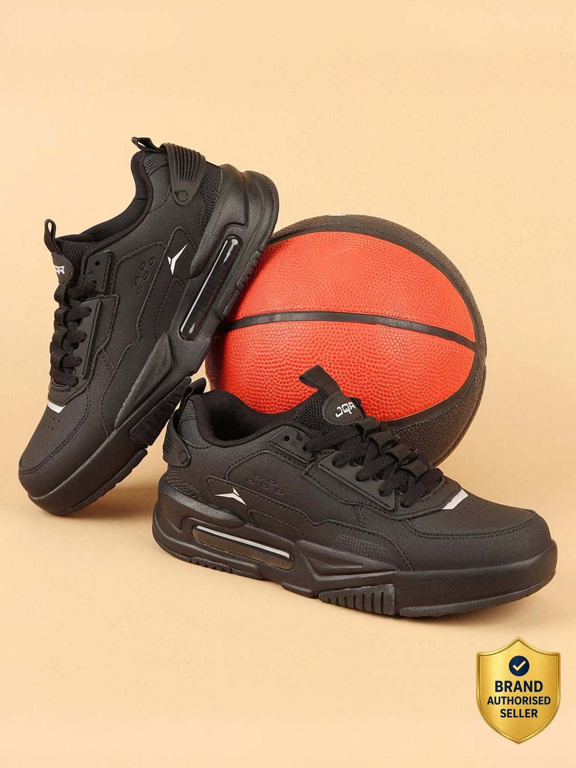 JQR SIGNATURE Sneakers For Men Black - Image 1