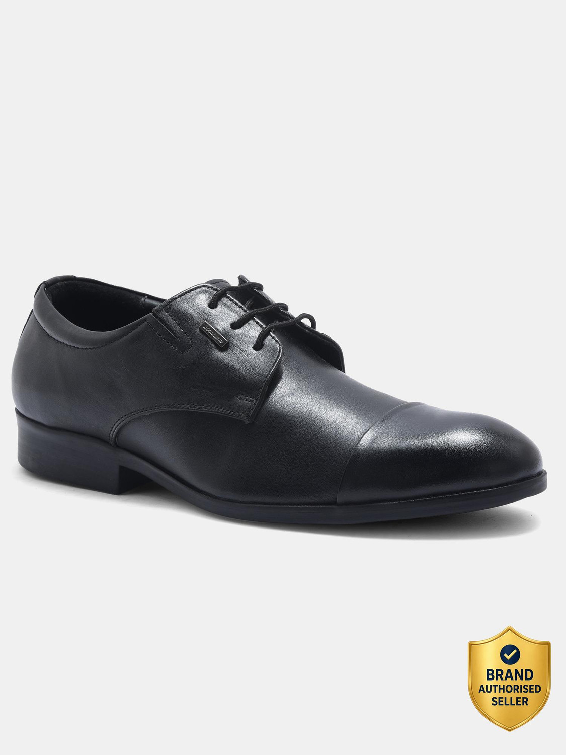 Image of WOODLAND Formal Office Wear Leather Premium Comfortable Lace Up For Men