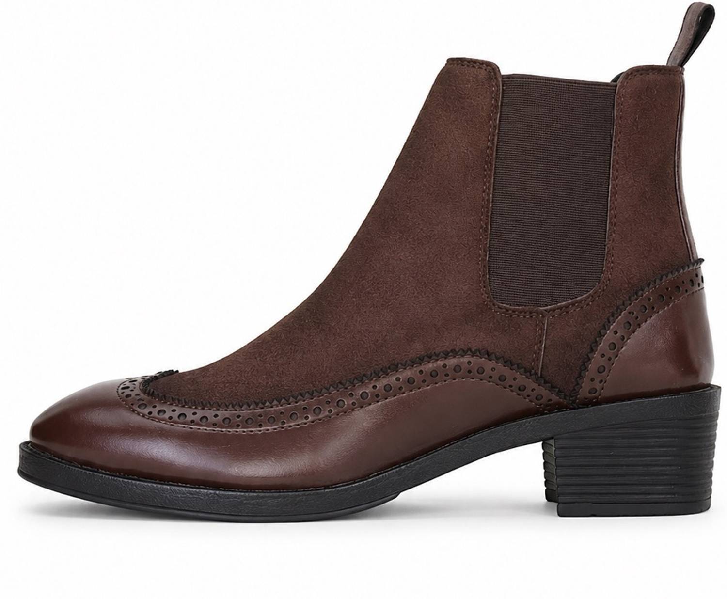 Qismat Men's Brown Party Wear - Image 3