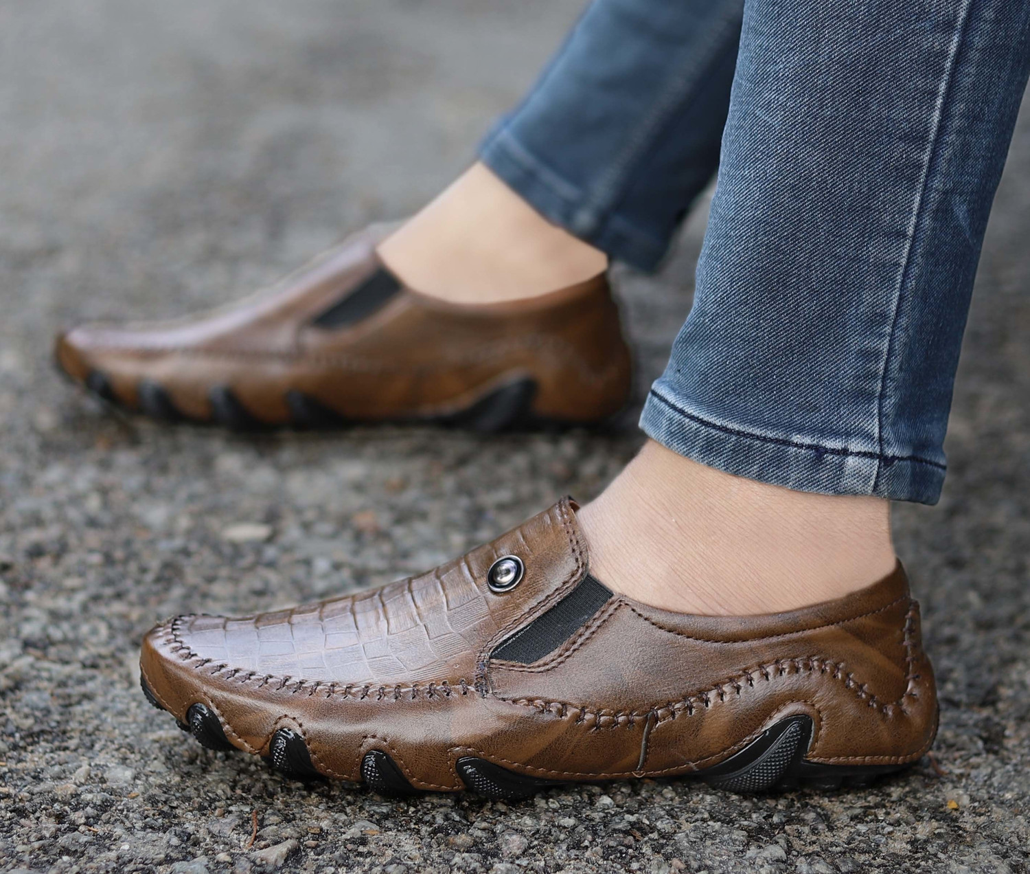 Image of LUVLEO Mens Stylish, Partywear, Casual Shoes, Loafers Loafers For Men
