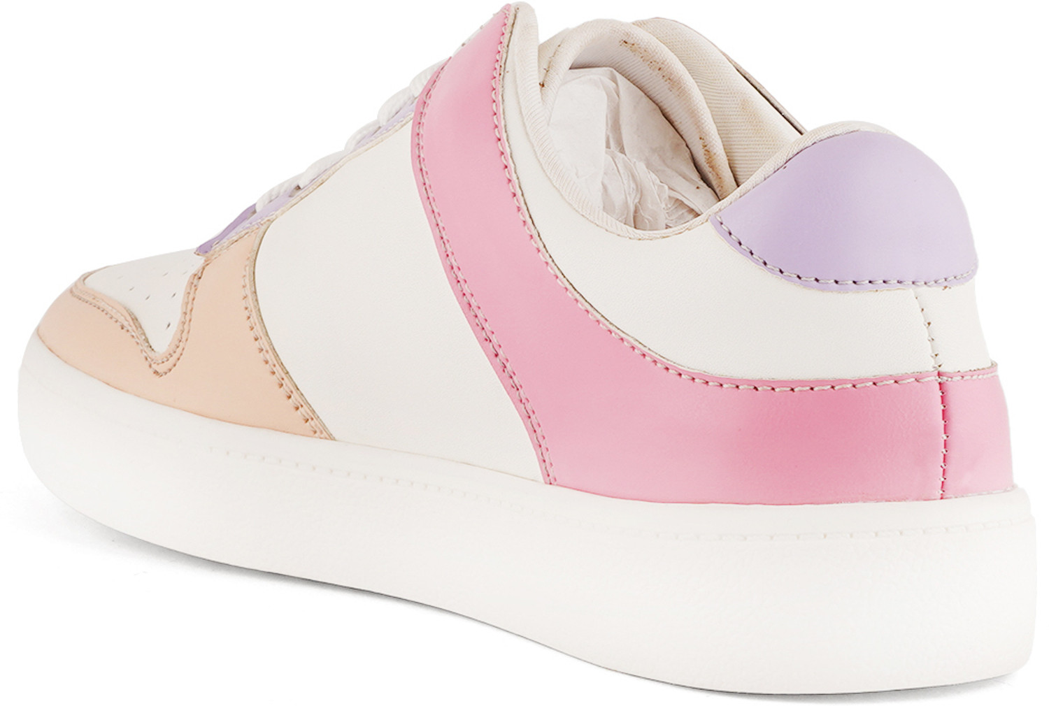 Image of CARLTON LONDON Women's Colorblock Lace-Up Casual Sneakers Sneakers For Women