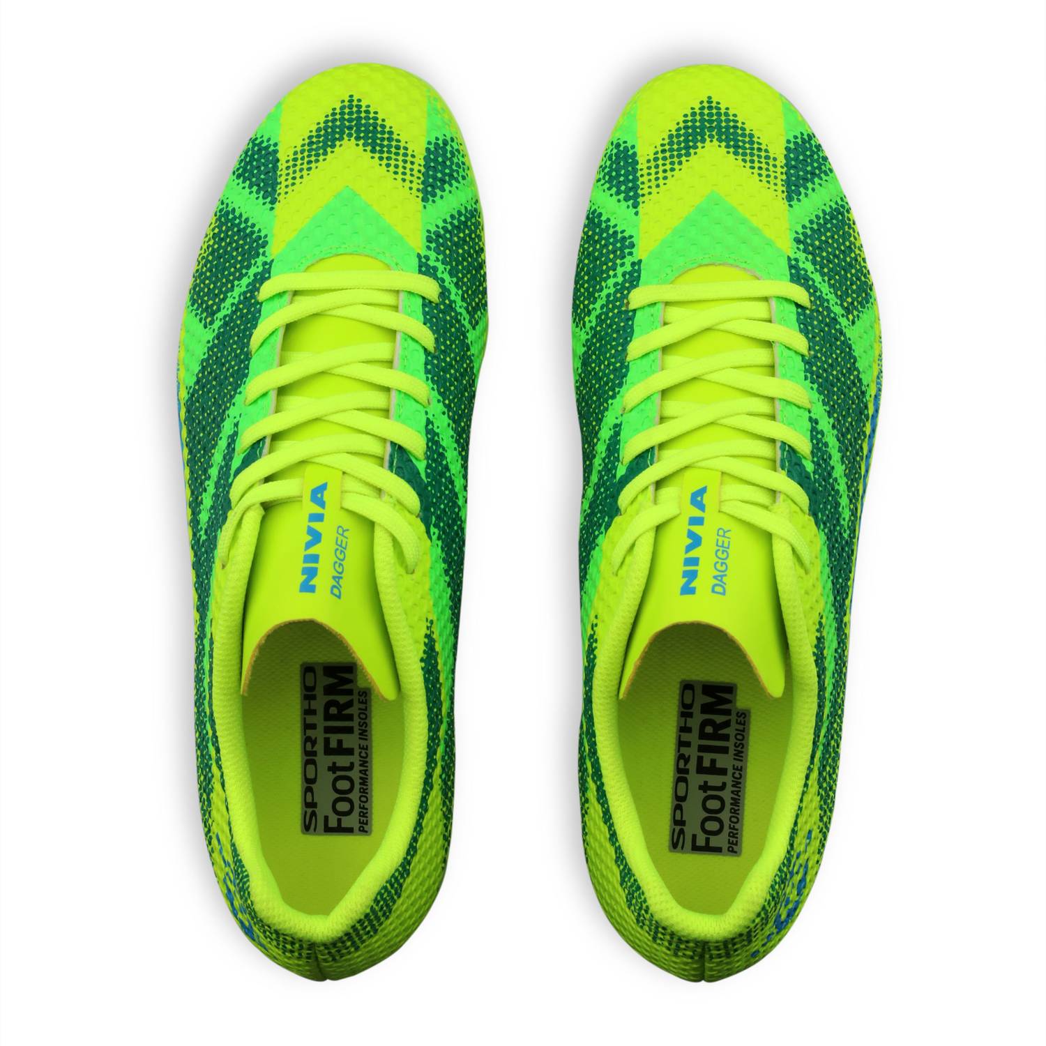 NIVIA Dagger Stud Football Shoes for Men, Green - Image 5