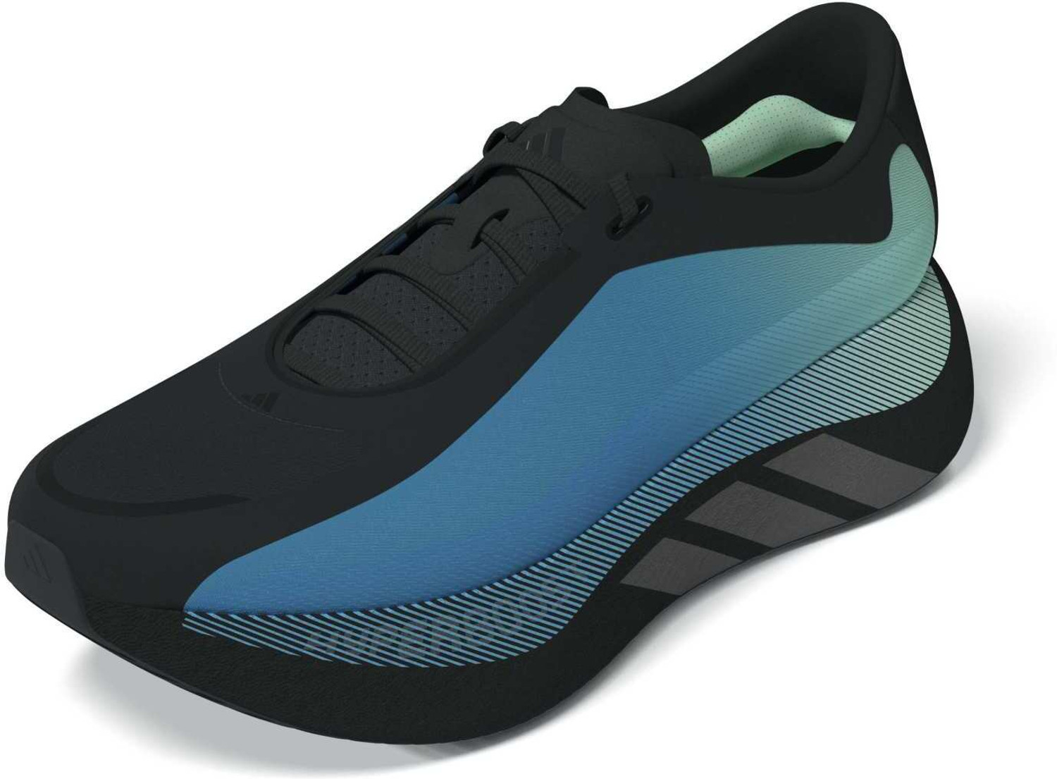 Image of ADIDAS MEN HYPERBOOST EDGE FADE Running Shoes For Men (Black, 8)