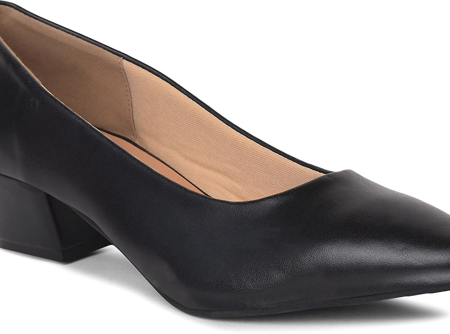 Image of Bata Women's Casual Pump Shoes - Black - ( UK- 5 ) Party Wear For Women