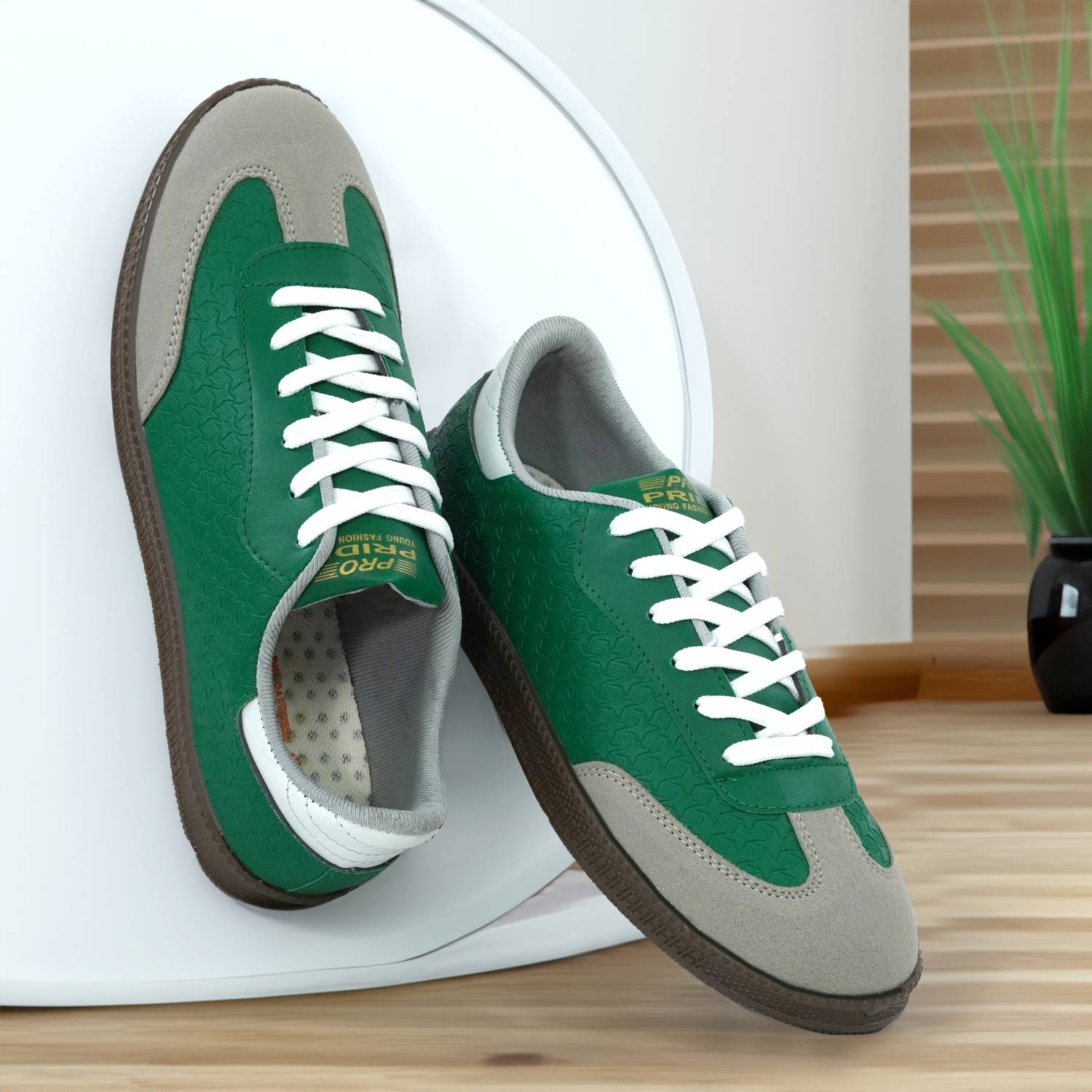 PROSMARTY Men's Green Party Wear - Image 4