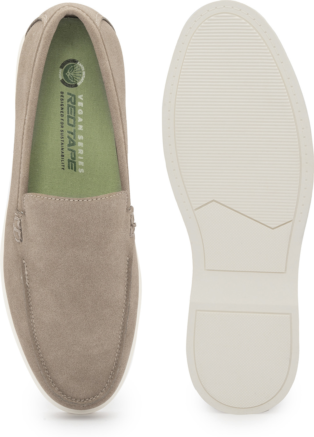 Image of RED TAPE Vegan Loafer Shoes| Low-Cut Formal Dress Shoes Slip On For Men