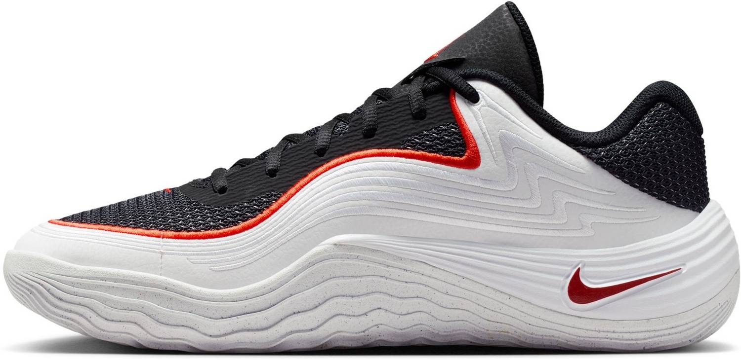 NIKE Precision 8 Low Basketball Shoes Men Black - Image 3