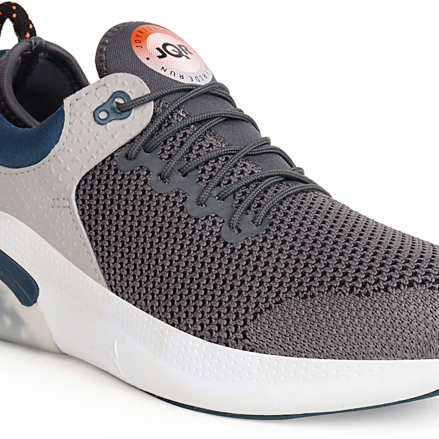 JQR JOYO-4 Running Shoes for Men, Gray - Image 4