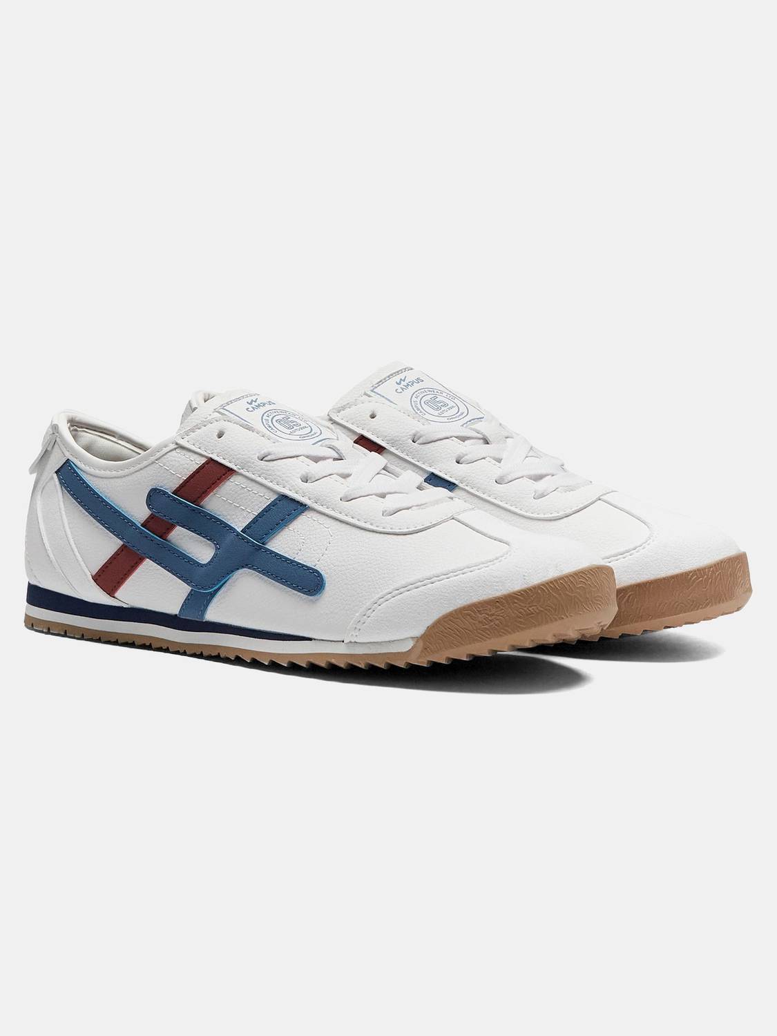 CAMPUS TUMBLE PRO Men's White Sneakers - Image 2