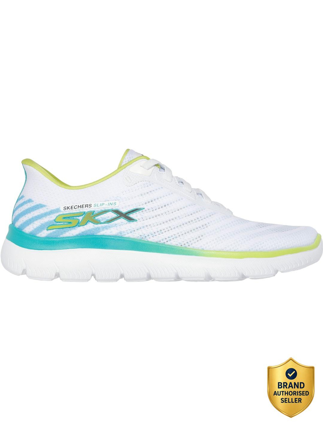 Image of Skechers SUMMITS - ROENN Sneakers For Men (White, 10)